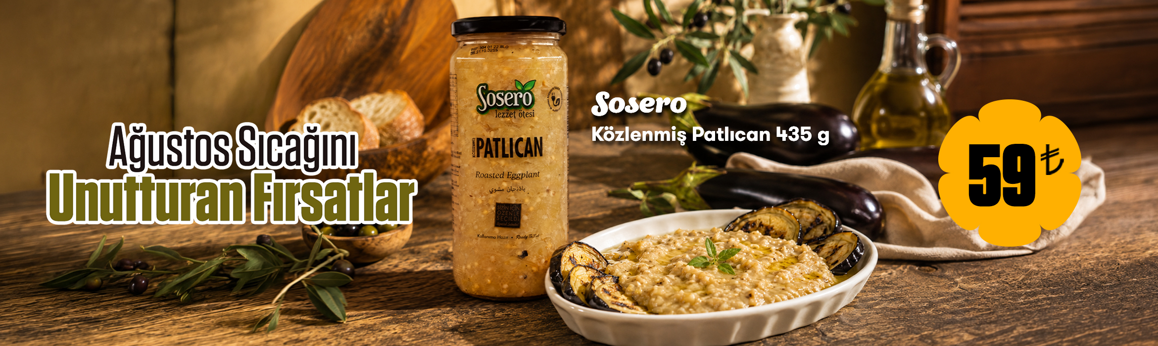 Közlenmiş Patlıcan